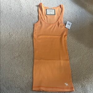 Abercrombie & Fitch Vibrant Orange Tank